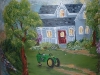 Custom Painted Milk Can